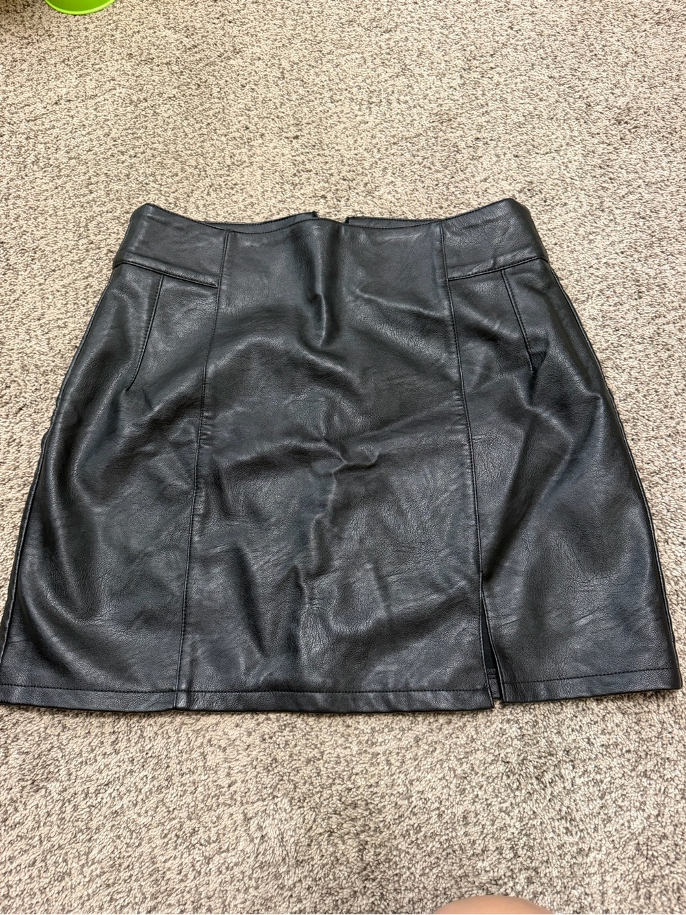 Topshop Leather Skirt